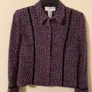 SAG HARBOR PETITE, Zip Up Jacket, Size 6P